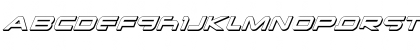 Download New Mars 3D Italic Italic Font