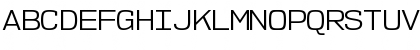 Download NK57 Monospace Semi-Expanded Book Font Uppercase Preview