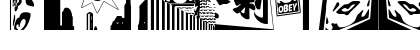 Download ObeyTownAlt Regular Font Uppercase Preview