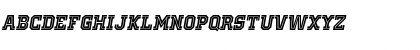 Download Old School United Inline Italic Font Uppercase Preview