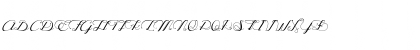 Download Oph鬩a Script Light Light Italic Font Uppercase Preview