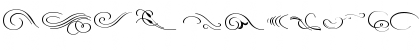Download OrnamentScrollsAndFlorishes Regular Font Uppercase Preview