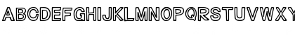 Download Outliners Regular Font Uppercase Preview