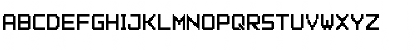 Download Pixel Font7 Regular Font Uppercase Preview