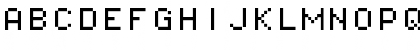 Download Pixel Operator Mono 8 Regular Font Uppercase Preview