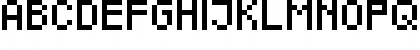 Download Pixeled Regular Font Uppercase Preview