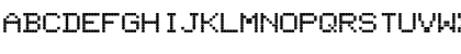 Download Pixel_Screen_Font-Light Regular Font Uppercase Preview