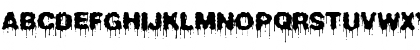 Download Plasma Drip BRK Regular Font Uppercase Preview