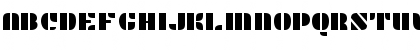 Download Plaster Regular Font Uppercase Preview