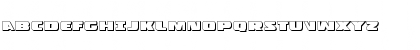 Download Police Cruiser 3D Regular Font Uppercase Preview