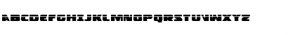 Download Police Cruiser Laser Regular Font Uppercase Preview