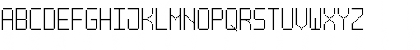 Download Post Pixel-7 Regular Font Uppercase Preview