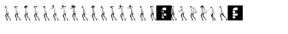 Download primitive man Regular Font Uppercase Preview