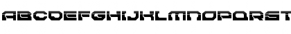 Download Pulsar Class Solid Halftone Regular Font Uppercase Preview