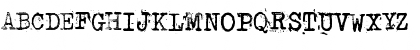 Download Punktype Regular Font Uppercase Preview