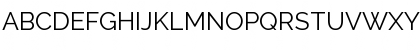 Download Raleway Regular Font Uppercase Preview