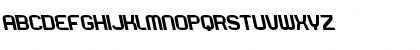 Download Rueck Left Regular Font Uppercase Preview