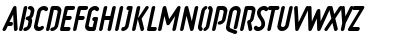 Download Ruler Stencil Heavy Italic Font Uppercase Preview