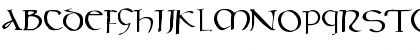 Download Celt Script Font Uppercase Preview