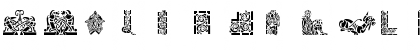 Download Celtic Designs II Regular Font Uppercase Preview