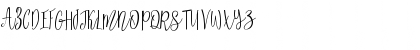 Download Aziya Demo Regular Font Uppercase Preview