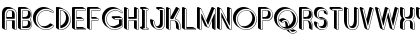Download Shadded South Regular Font Uppercase Preview
