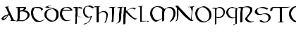 Download Celtic Script Font Uppercase Preview
