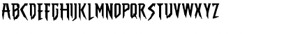 Download THE AMAZING SPIDER-MAN Regular Font Uppercase Preview