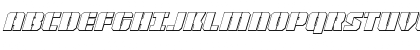 Download Warp Thruster 3D Italic Italic Font