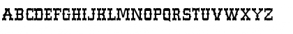 Download Western Regular001.001 Font Uppercase Preview