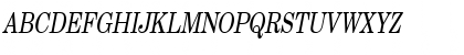 Download Century-Schoolbook-Normal Condensed Italic Font Uppercase Preview