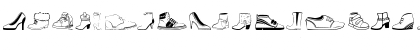 Download Women And Shoes Regular Font Uppercase Preview