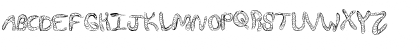 Download WurmFun Regular Font Uppercase Preview
