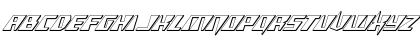 Download X-Racer 3D Italic Italic Font