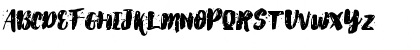 Download AlexDirte Brush Font Regular Font Uppercase Preview