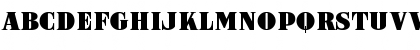 Download ARB-187 Moderne Caps AUG-47 CAS Regular Font Uppercase Preview