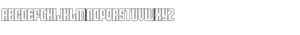 Download Asectica Outline Demo Regular Font Uppercase Preview
