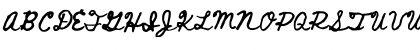 Download Beth Ellen Regular Font Uppercase Preview