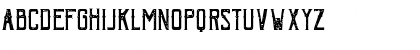 Download Bohem Press Regular Font Uppercase Preview