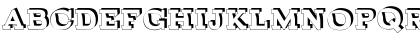 Download BROKEN DEPTH demo Regular Font Uppercase Preview