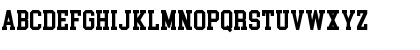 Download College Block Regular Font Uppercase Preview