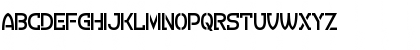 Download Crevice Stencil Regular Font Uppercase Preview
