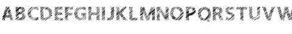 Download Crosshatcher Regular Font Uppercase Preview