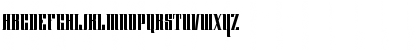 Download CyberGothic DEMO Regular Font Uppercase Preview