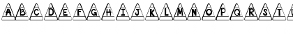 Download DJB Candy Corn Font Regular Font Uppercase Preview