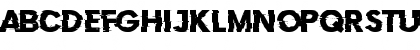 Download Doctor Glitch Regular Font Uppercase Preview