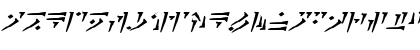 Download Dovahkiin Bold Italic Font Uppercase Preview