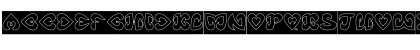 Download Eternal Love-Hollow-inverse Regular Font Uppercase Preview