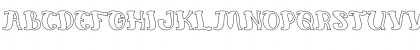 Download Everlasting Song-Hollow Regular Font Uppercase Preview