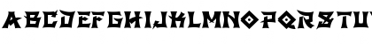 Download GB Shinto Regular Font Uppercase Preview
